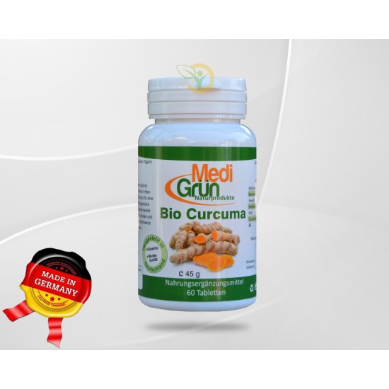 Curcuma ,,turmeric'' 600mg 60 tablete MediGrun Germania