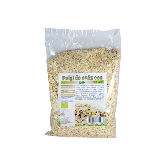 Bio Fulgi de Ovaz 500g ,,Fara Gluten''