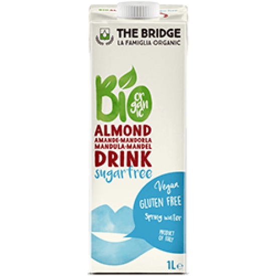 Bio bautura din migdale 3% 1L ,, fara zahar '' The Bridge