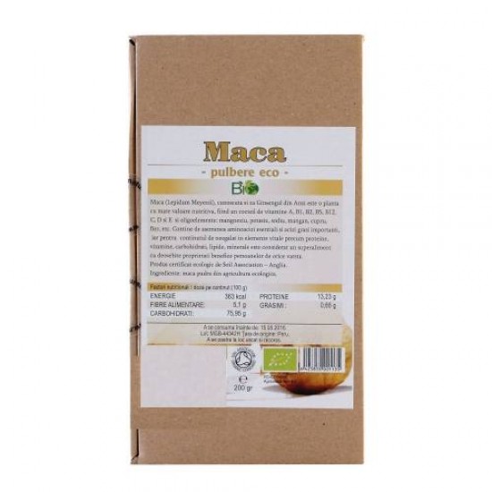 Bio Maca Pulbere extract 125g