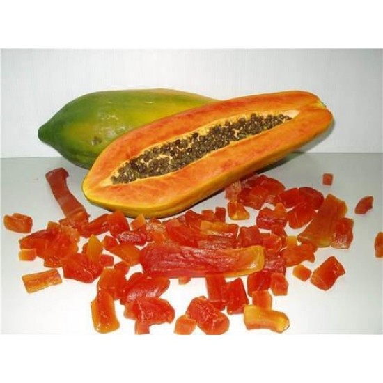 Papaya deshidratata 150g ,,fara adaos de zahar''