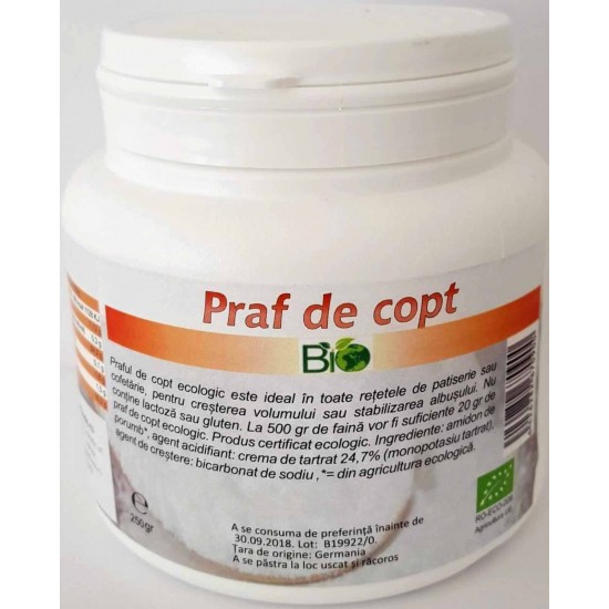 Bio praf de copt 250g ,,fara gluten''