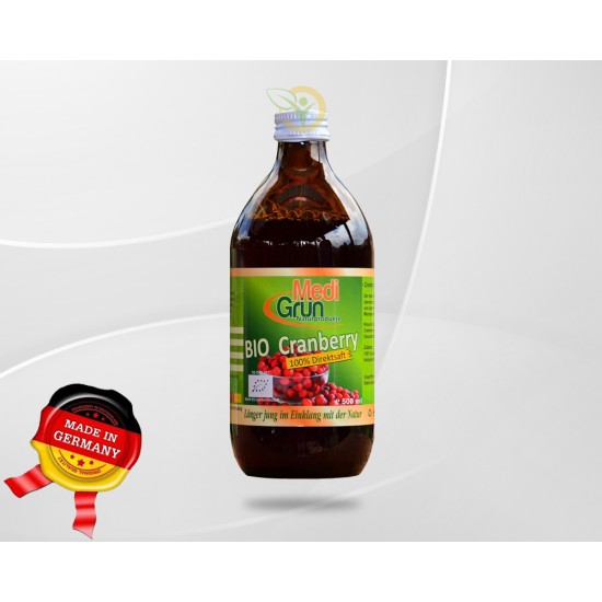 Bio Suc de Merisoare 500ml ,,fara zahar'' MediGrun Germania