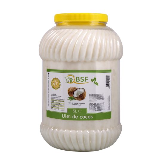 Ulei de cocos 5 L - 22 lei / L Ulei de cocos 5 L - 22 lei / L