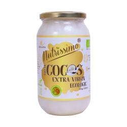 Bio Ulei de cocos Extravirgin presat la rece 1000ml Nutrissimo