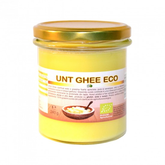 Bio Unt ghee - unt clarificat 240g